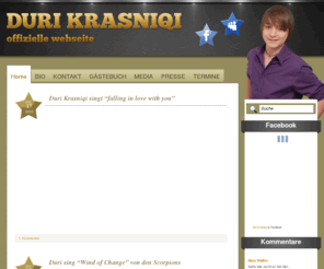 duri-k.at: Duri Krasniqi
offizielle Fan Seite von Duri Krasniqi
