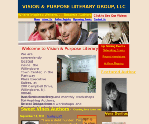 vpliterarygroup.com: Home
Publishing services for aspiring and publisheded authors.