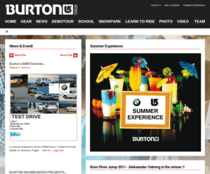 burton.it: Burton Italia | Snowboard
Burton Snowboard: entra nel portale ufficiale italiano e scopri le ultime novità ed eventi.