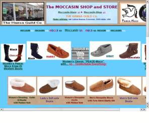 themocassinshop.com: Mocassin SHOP - Minnetonka MOCCASINS - SANDALS, MOCS, HATS and Sheepskin BOOTS
The MOCASSIN SHOP - STORE for MOCCASINS and SANDALS, Minnetonka moccasin SHEEPSKIN slippers, ugg-BOOTS in U.S.A. - moccs CATALOG - MOCS, HATS and Pugs