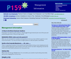 p159.com: Management Information - Management
Articles and information on Management from Management Information