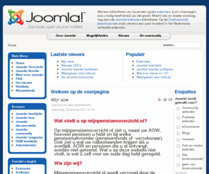 1c2o.com: Welkom op de voorpagina
Joomla! - Het dynamische portaal- en Content Management Systeem