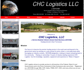 chclogisticsllc.com: Home
CHC Logisitcs Home Page