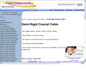 ezformcables.com: EZ Form cables | Semi Rigid cable assemblies.
EZ Form cables | Semi Rigid cable assemblies. We are.