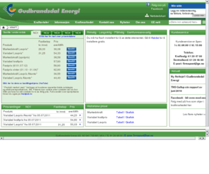 gudbrandsdal-energi.org: Gudbrandsdal Energi
Gudbrandsdal Energi produserer og selger kraft. Gudbrandsdal Energi er et integrert selskap eid av kommunene Nord-Fron, Sør-Fron, Ringebu og Øyer.
