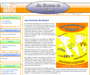 lessouriresdesenart.com: Les Sourires de Sénart
Page d'accueil de l'association Les Sourires de Sénart