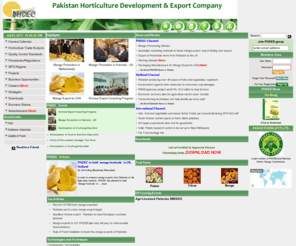 phdeb.org: ::::::: Pakistan Horticulture Development & Export Board, Lahore-Karachi :::::::
Paksitan Horticulture Development and Export Company