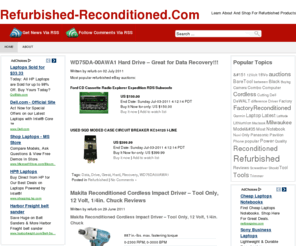 refurbished-reconditioned.com: Refurbished-Reconditioned.com
Learn about and shop for refurbished products