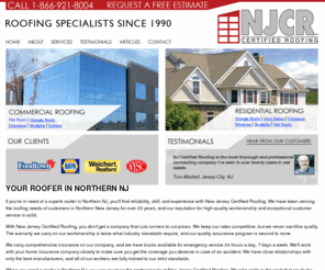 roofforroof.net: Roofer Northern NJ | Montclair NJ Roofer | New Jersey Certified Roofing
For the roofer that Northern NJ trusts, call New Jersey Certified Roofing today!