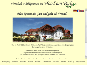 das-hotel-in-rust.com: Willkommen im Hotel am Park in Rust
Hotel am Park in Rust, Bei uns kommt man als Gast und geht als Freund! , Rust, †bernachten, Freiburg, rust