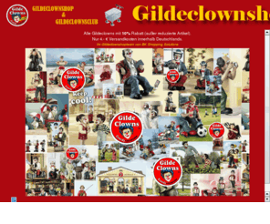 gildeclownshop.de: Gildeclownshop.de - GildeClowns, GildeClownsClub, Gilde Engel und Gilde Weisheiten vom Gildeclowns Clubhändler.
Gilde Clowns, Gilde Schutzengel und Gilde Editionsfiguren mit 10% Rabatt. Riesige Auswahl an Gilde Handwerk zu fairen Preisen.