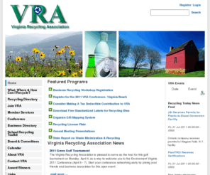 vrarecycles.org: Virginia Recycling Association >  Home
The Voice of Recycling in Virginia