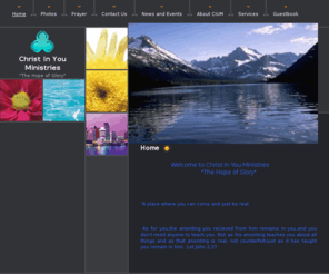 ciuministries.org: Christ In You Ministries - Home
