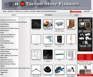 tucsonstorefixtures.com: Home - Tucson Store Fixtures
Store Fixtures, Display Cases, Garment Racks, Jewelry Displays no matter what you need Tucson Store Fixtures has a wide variety of retail store fixtures and supplies!