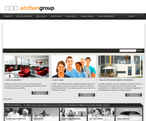 adolfsen.com: - Adolfsen Group
The Adolfsen brothers are always looking into new areas to invest, and have substantial stock holdings in several smaller Norwegian companies.