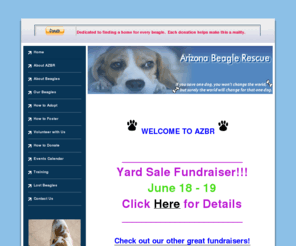 azbeaglerescue.com: Home Page
Home Page