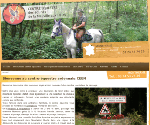 centre-equestre-ardennes.com: Centre Equestre CEEN Ardennes
