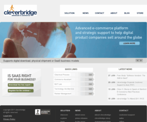 cleverbridge.com: cleverbridge - advanced e-commerce
cleverbridge's advanced e-commerce solutions help forward thinking companies increase revenues and decrease costs.