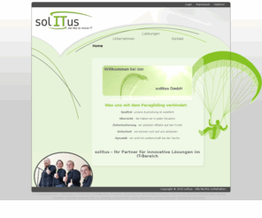 fulda-it.com: solitus GmbH - solitus GmbH …we like to move IT – IT-Dienstleistungen, IT-Sicherheit, Datenschutz, Backuplösungen im Raum Fulda
Ihr Partner für innovative Lösungen im IT-Bereich, IT-Sicherheit, Datenschutz, Backup