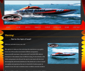 g3racing.com: G3 Racing: Welcome
Aqua-Mania G3 Racing Boats Official Website