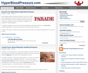 hyperbloodpressure.com: HyperBloodPressure.com - News on High Blood Pressure, Hypertension and Related Conditions
High Blood Pressure News and Discussion Blog