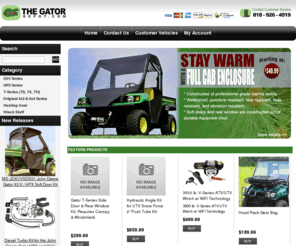 thegatordepot.com: The Gator Depot - Accessories for John Deere Gator Vehicles
