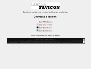 Blank Favicon