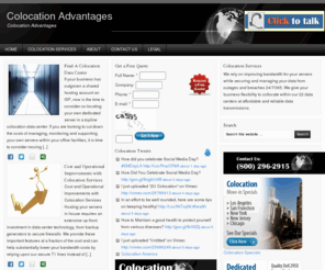 colocationadvantages.com: Colocation Advantages
Colocation Advantages