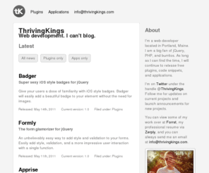 dotpwx.com: ThrivingKings (Daniel Raftery) - application development
