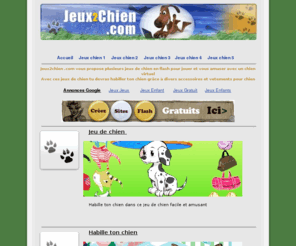 jeux2chien.com: Jeux de chien
Jouez à des jeux de chien en ligne et amusez vous avec un chien virtuel dans les jeux de chien gratuit qui vous sont proposés. 