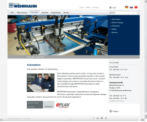 wehrhahn-automation.com: Wehrhahn Automation | Automation, Electric-design, Produktion, Safety, Service
Wehrhahn Automation, Automation, Electric-design, Produktion, Safety, Service