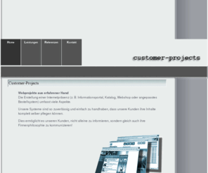 customer-projects.de: Customer-Projects - Customer-Projects
Beschreibung