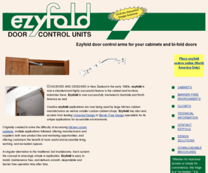 ezyfold.com: Ezyfold - Bi-fold Door Control Units
Ezyfold, a truly unique bi-fold door control harware system for all cabinets, closets, and universal access and barrier free design.