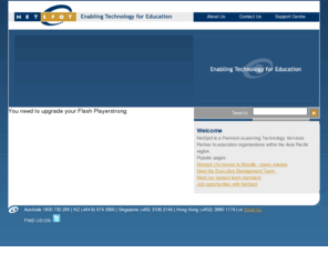 netspot.com.au: NetSpot
NetSpot is a Premium eLearning Technology Services Partner to education organisations within the Asia Pacific region. We help institutions focus on their core mission by managing their eLearning technology and by licensing world class software.