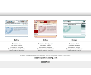 inmohosting.com: inMo-Hosting, Software online de Gestión Inmobiliaria. Actualice automáticamente su Web. Gestión de Inmuebles nuevos, segunda mano, alquiler, promociones, Clientes, Noticias, Mutiidioma, Chat interno, etc.... Publicidad gratuita en Google. Cartagena, Murcia.
Software online de Gestión Inmobiliaria. Actualice automáticamente su Web. Gestión de Inmuebles nuevos, segunda mano, alquiler, promociones, Clientes, Noticias, Mutiidioma, Chat interno, etc.... Publicidad gratuita en Google. Cartagena, Murcia. Dominio, Alojamiento, Diseño elegante