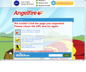 foreverfamilies.org: Angelfire - error 404
Angelfire on Lycos, established in 1995, is one of the leading personal publishing communities on the Web. Angelfire makes it easy for members to create their own blogs, web sites, get a web address (domain) and start publishing online.