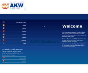 akw-medicare.com: AKW MediCare - Barrier Free showering and Bathroom Safety products
1