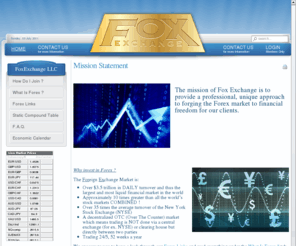 foxexchange.net: Mission Statement
Fox Exchange LLC