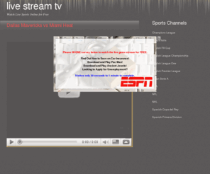 livestreamtelly.com: Live Stream TV
