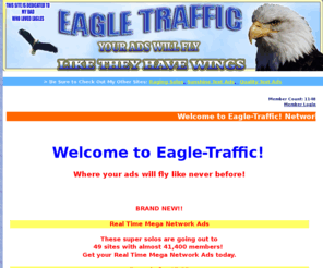 eagle-traffic.com: Eagle-Traffic Free Text Ad Exchange!
