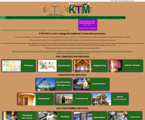 ktmwwg.com: KTM WWG Construction Index.html
KTM WWG Construction is a self performing general contractor providing service to most of NM where innovative ideas meet quality craftsmanship and service