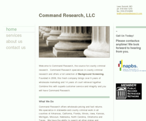 commandresearch.com: Command Research - Home
Command Research