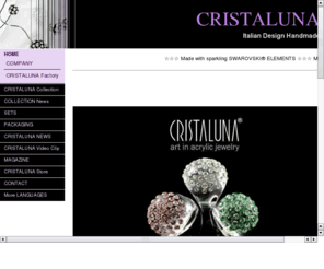 cristalunashop.com: CRISTALUNA Joyeria cristal acrilico
La joyeria  CRISTALUNA une la refinada transparencia y solidez del cristal acrilico con las piedras SWAROVSKI.El exclusivo trabajo manual, convierte cada articulo en una pieza nica.