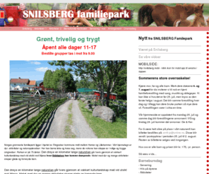 snilsberg.com: Snilsberg Famileiepark - Familiepark med dyr, natur og opplevelser
Snilsberg Familiepark er en park for hele familien. Parken dekker et omtåde på 75 dekar hvor alle dyr, fugler og aktiviteter er plassert. Kulturlandkskapet er slik naturen har skapt det med blomster, trær, rennende vann og mye annet.