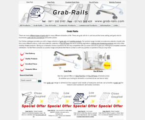 grab-rails.com: Grab Rail | Grab Rails | Disabled Grab Rail| For Grab Rails| bathroom grab rail | shower grab rail
Grab Rails We Stock and Supply a whole range of grab rails, drop down rails, stainless grab rails, hinge support rails, doc m packs and mobility products in the UK. We will price match grab rails and offer you some fantastic bargins! 