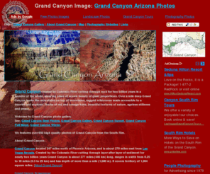 grandcanyonimage.com: Grand Canyon Pictures, Grand Canyon Arizona Photos
Grand Canyon photography gallery, Grand Canyon National Park photos and pictures, Grand Canyon info, Grand Canyon map.