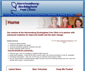 hrfreeclinic.org: Harrisonburg Rockingham Free Clinic: Home
