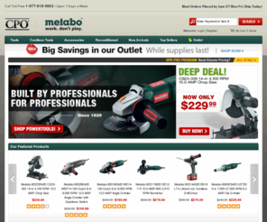 metaboreconditioned.com: Metabo Tools | Metabo Power Tools | Metabo at CPO
CPO Metabo is your source for new Metabo tools and accessories, and the world's largest selection of Certified Factory Reconditioned Metabo power tools.