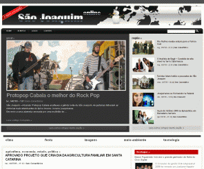 saojoaquimonline.com.br: São Joaquim Online
São Joaquim Notícias em tempo real, turismo, neve, maçã, geada, frio. O Mais acessado da Região Serrana