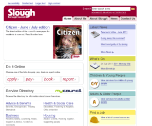 slough.gov.uk: Slough Borough Council: Home
The Slough Borough Council website homepage